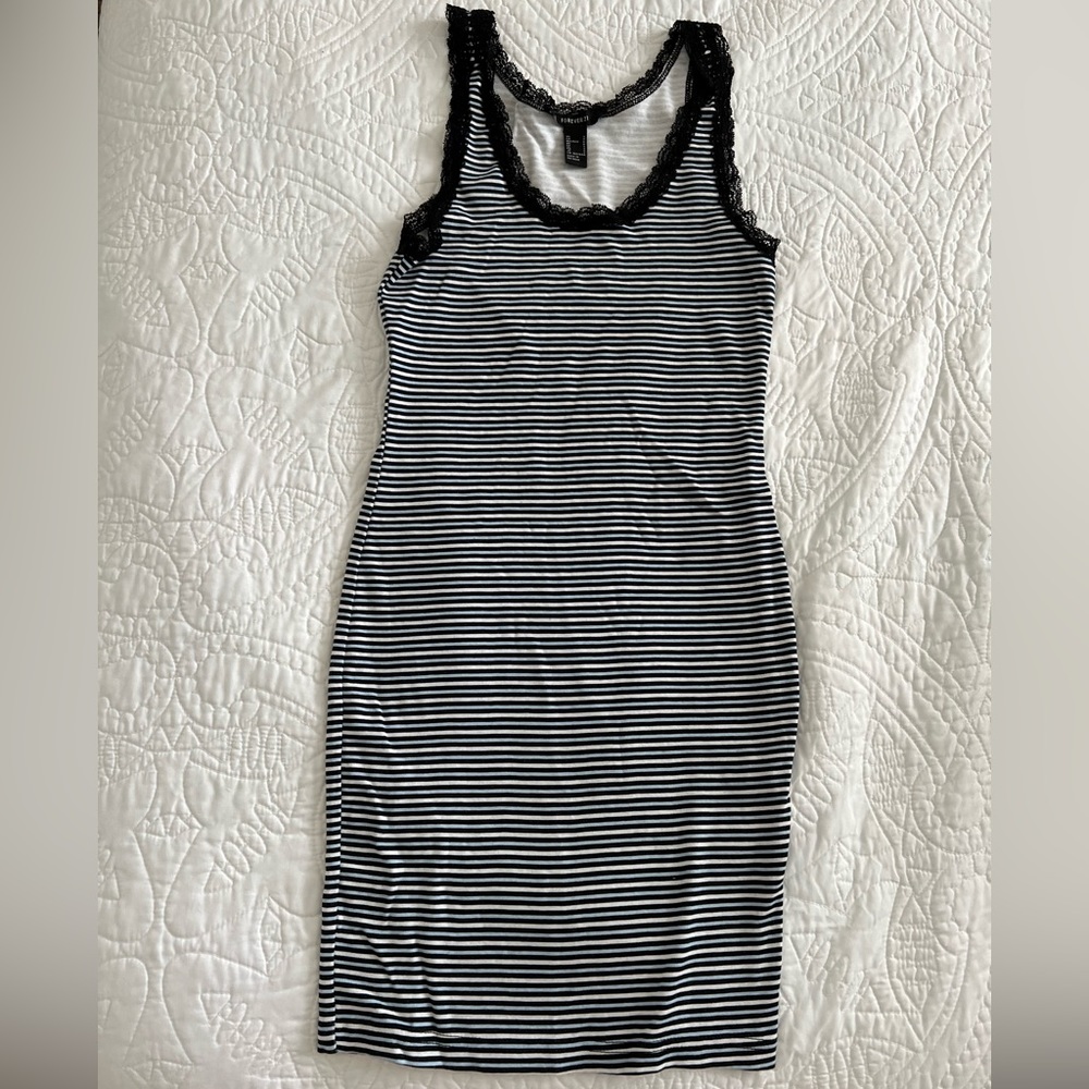 Bodycon Striped Casual Dress